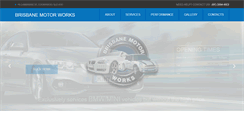 Desktop Screenshot of brisbanemotorworks.com